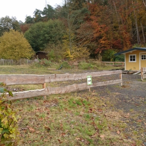 Lennelbach Grundstück mit Gerätehütte